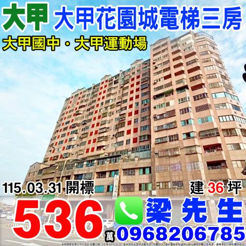 台中大甲法拍華廈-0